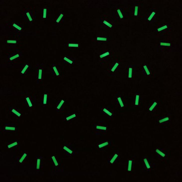 Superluminova Żvizzera BGW9 Watch Dial