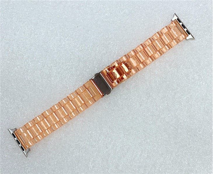 Suitable For Apple Watch1/2/3/4 Generation Watch With Small Waist Monochrome Slim Apple Silicone Strap